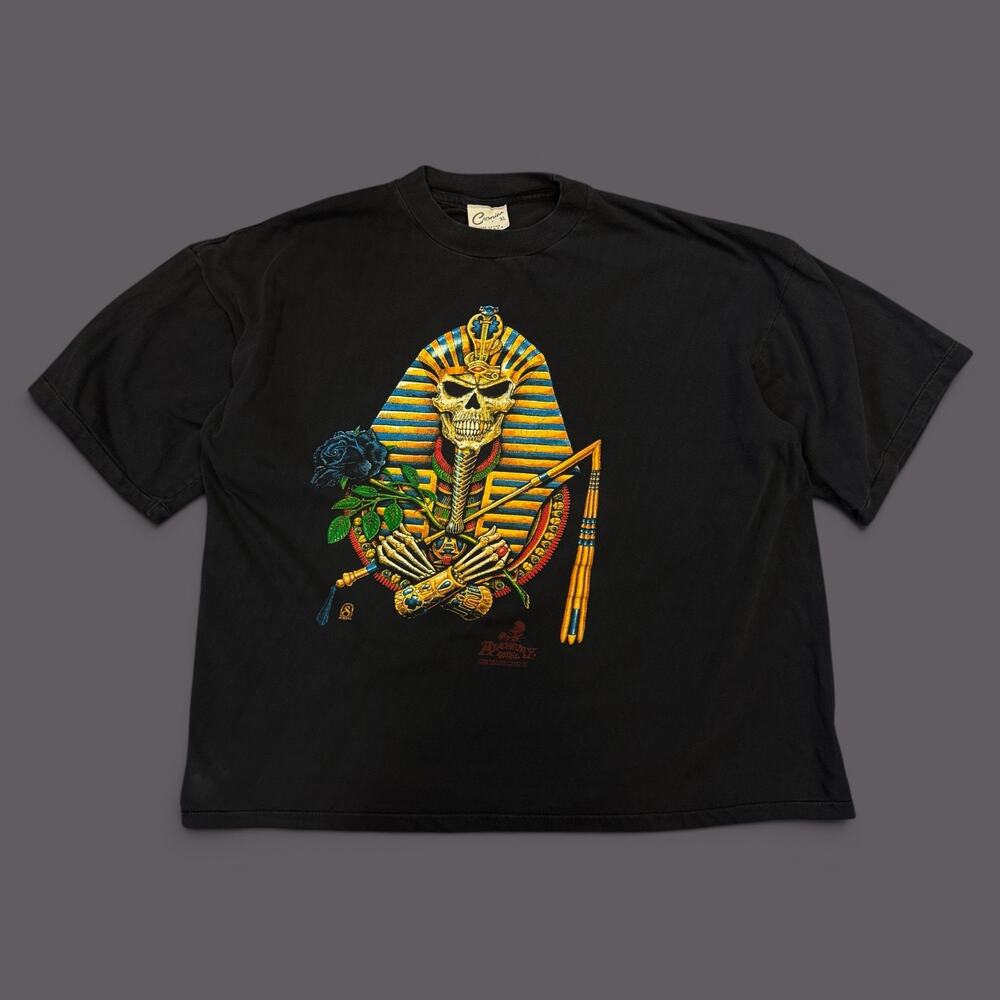 Cronies XL men’s ALCHEMY GHOTIC 1994 black single stitch 90’s t-shirt vintage